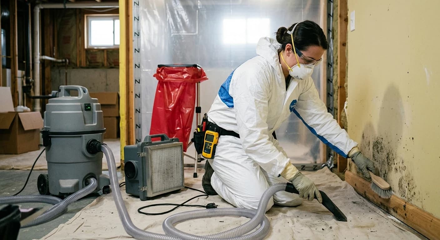 Professional mold removal work - When should you consider professional mold removal?